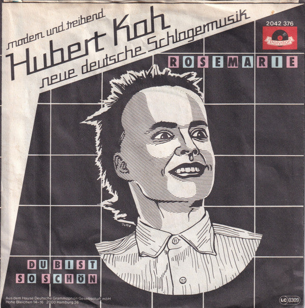 Hubert Kah : Rosemarie (7",45 RPM,Single,Stereo)