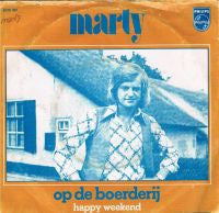 Marty Schreijenberg : Op De Boerderij (7",45 RPM,Single)