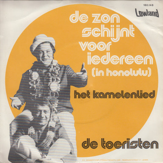 De Toeristen : De Zon Schijnt Voor Iedereen (In Honolulu) (7",45 RPM,Single)