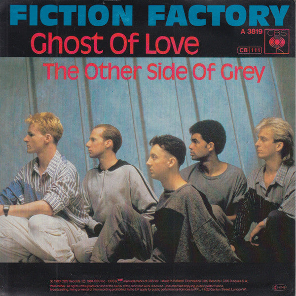 Fiction Factory : Ghost Of Love (7",45 RPM,Single)