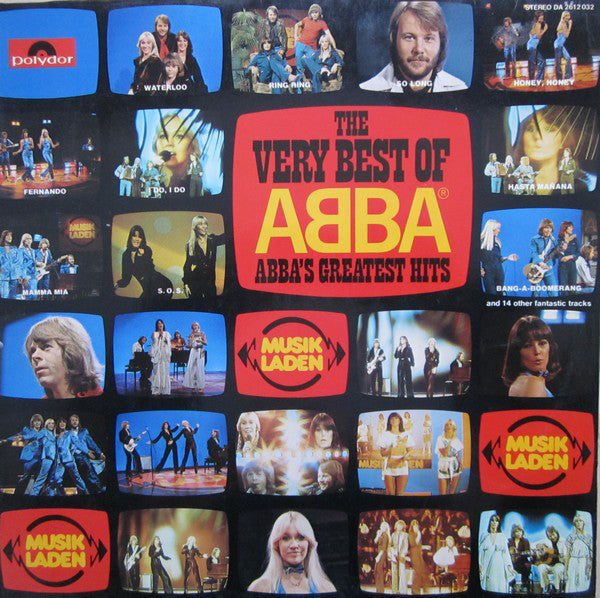 ABBA : The Very Best Of ABBA (ABBA's Greatest Hits) (LP,Compilation,Stereo)