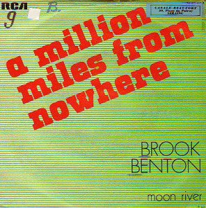 Brook Benton : A Million Miles From Nowhere (7",45 RPM,Single,Stereo)