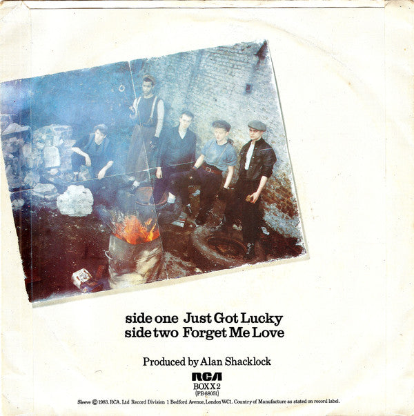 JoBoxers : Just Got Lucky (7",45 RPM,Single)