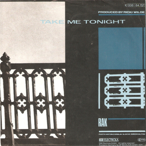 Kim Wilde : View From A Bridge (7",45 RPM,Single,Stereo)