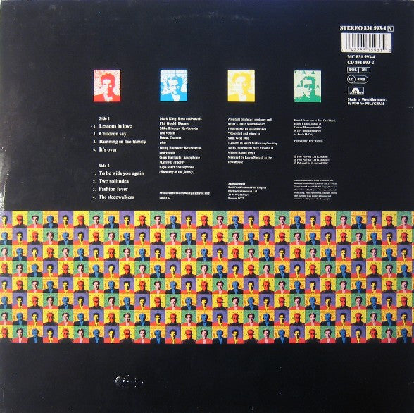 Level 42 : Running In The Family (LP,Album)