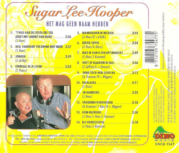 Sugar Lee Hooper : Het Mag Geen Naam Hebben (Album)