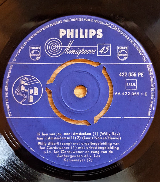 Willy Alberti : Willy Alberti (7",45 RPM,EP)