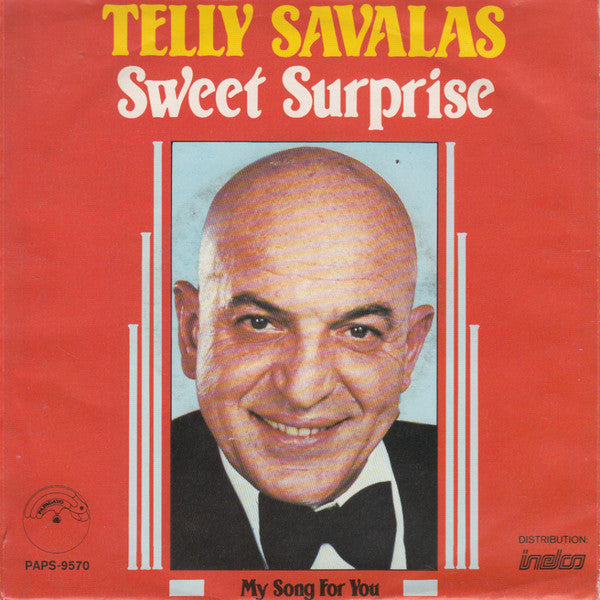 Telly Savalas : Sweet Surprise (7",45 RPM,Single,Stereo)