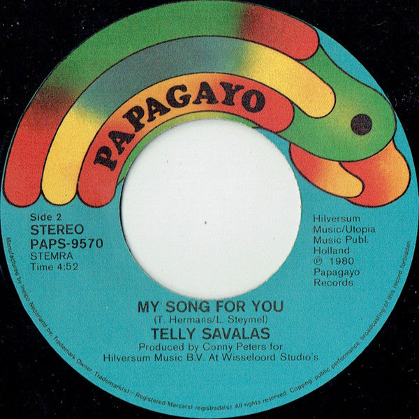 Telly Savalas : Sweet Surprise (7",45 RPM,Single,Stereo)