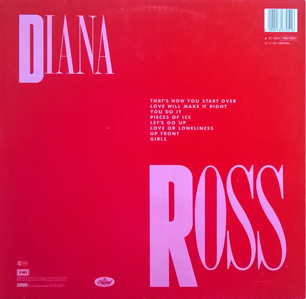 Diana Ross : Ross (LP,Album,Stereo)
