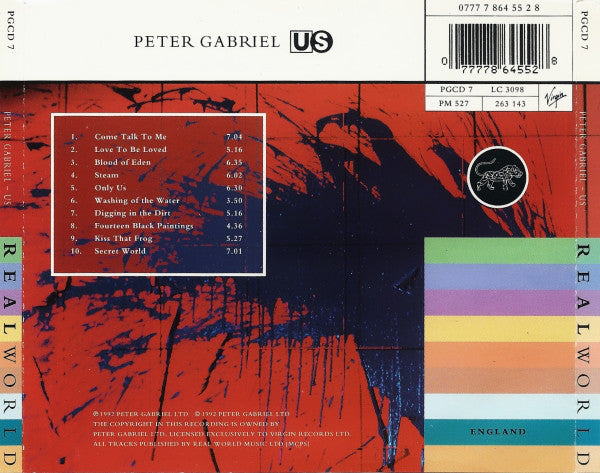 Peter Gabriel : Us (Album)