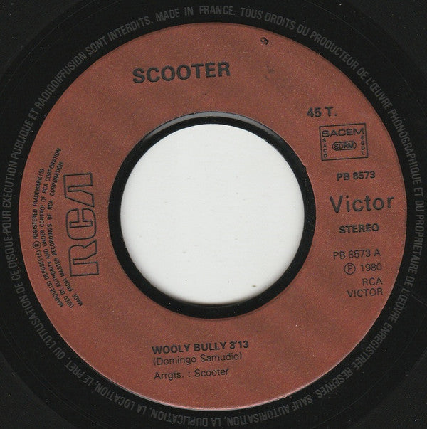 Scooter (10) : Wooly Bully (7",45 RPM,Single,Stereo)