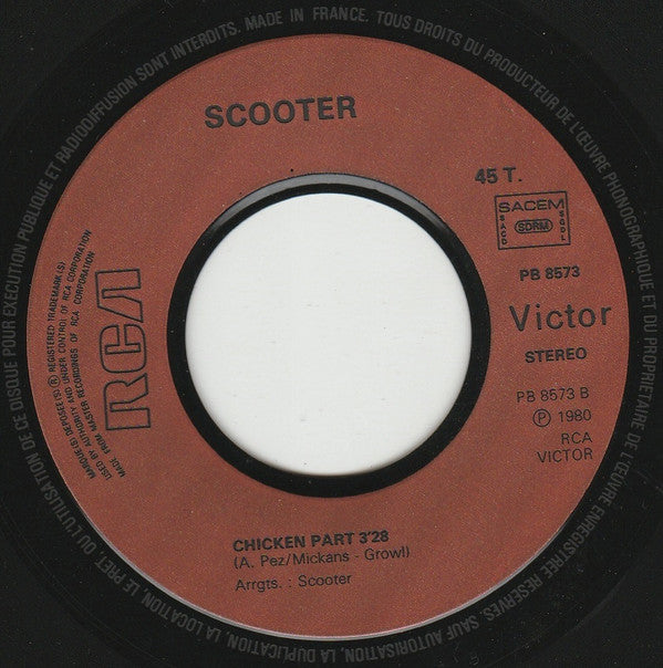 Scooter (10) : Wooly Bully (7",45 RPM,Single,Stereo)