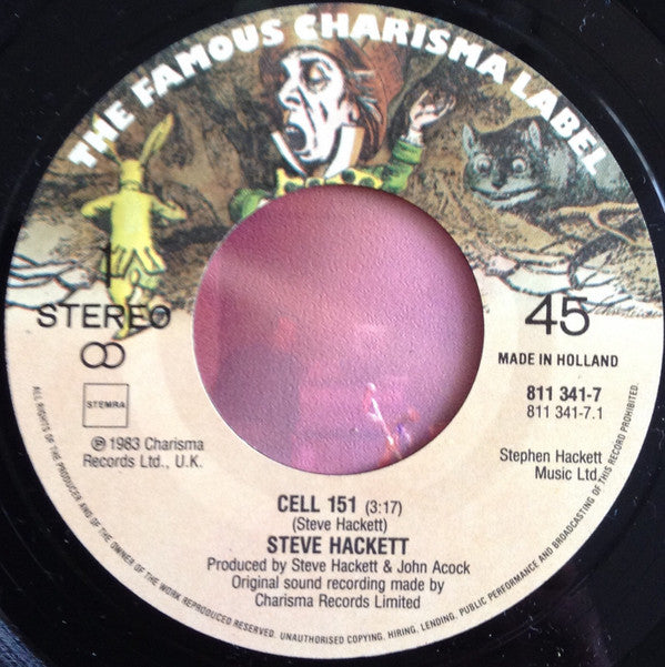 Steve Hackett : Cell 151 (7",45 RPM,Single)