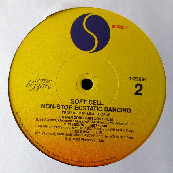 Soft Cell : Non-Stop Ecstatic Dancing (LP,Album)