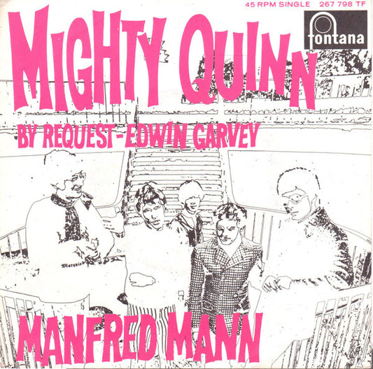 Manfred Mann : Mighty Quinn (7",45 RPM,Single,Mono)