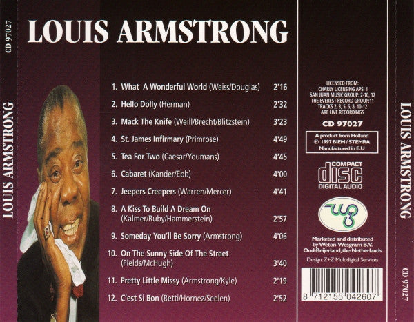 Louis Armstrong : Louis Armstrong (Compilation)