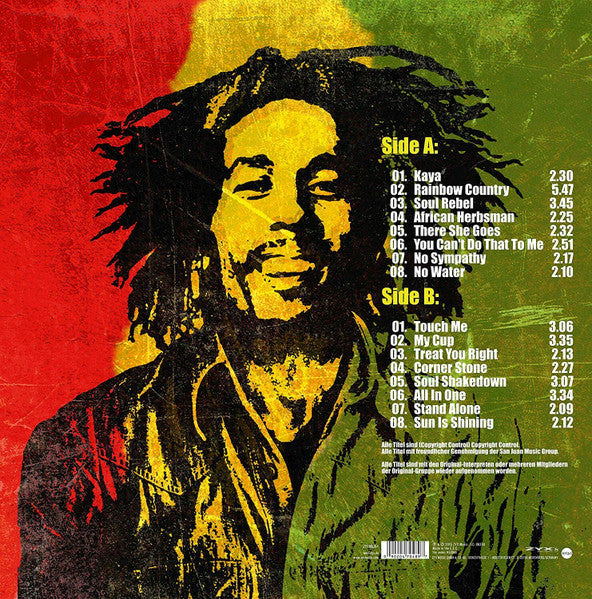 Bob Marley : The Best Of Bob Marley (LP,Compilation,Remastered,Stereo)