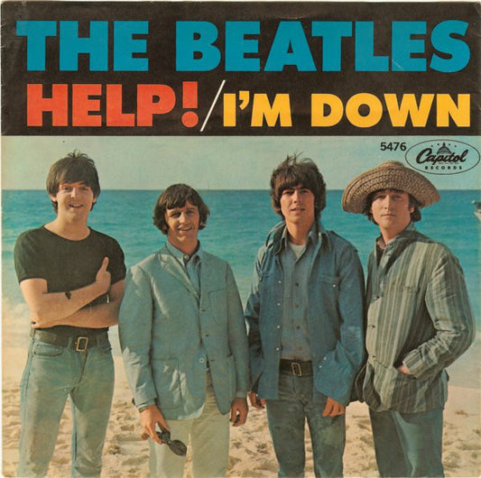 Beatles, The : Help! / I’m Down (7",45 RPM,Single)