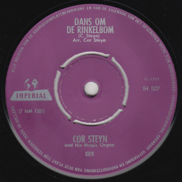 Cor Steyn : Lover (7",Single)