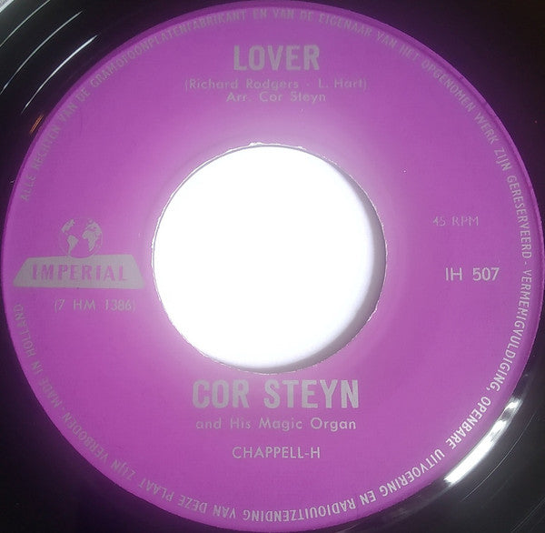 Cor Steyn : Lover (7",Single)