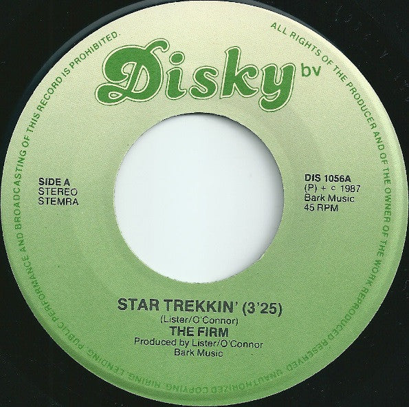 Firm, The : Star Trekkin' (7",45 RPM,Single)