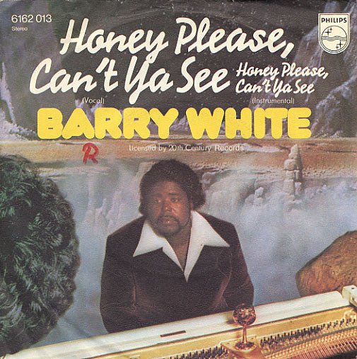 Barry White : Honey Please, Can't Ya See (7",Single)