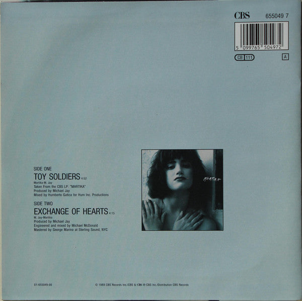 Martika : Toy Soldiers (7",45 RPM,Single)