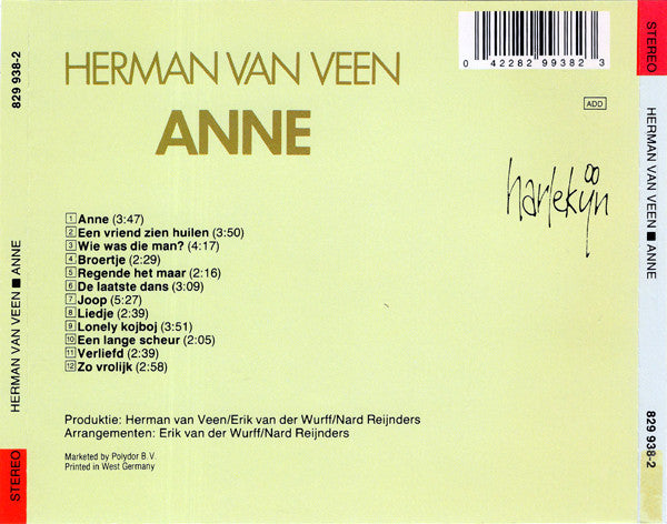 Herman van Veen : Anne (Album)