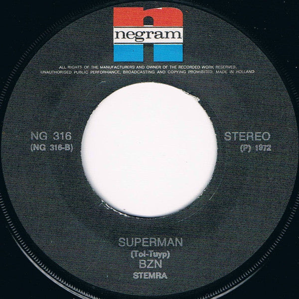BZN : Rolling Around The Band (7",45 RPM,Single,Stereo)