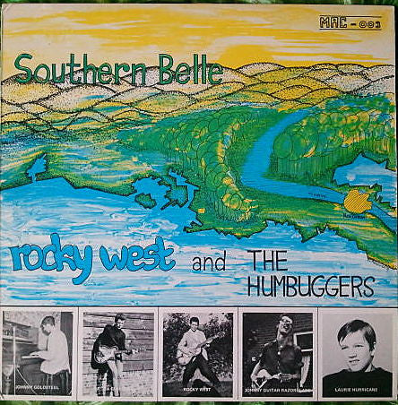Rocky West And The Humbuggers : Southern Belle (LP, Album)