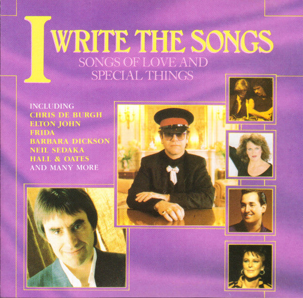 Various : I Write The Songs - Songs Of Love And Special Things (Compilation)