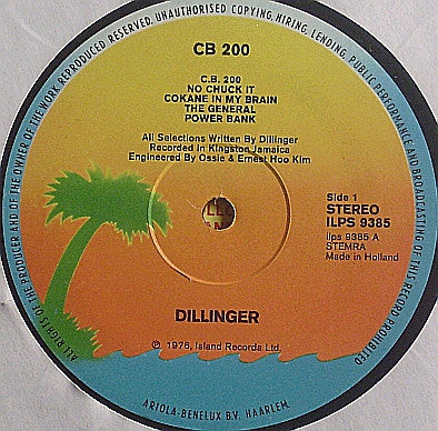 Dillinger : CB 200 (LP,Album,Stereo)