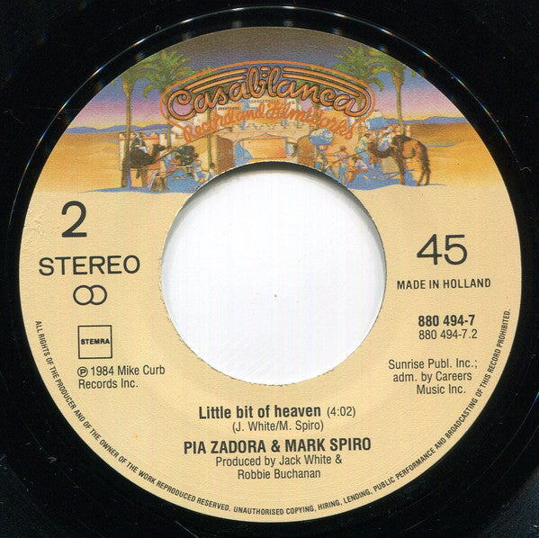 Pia Zadora : Real Love (7",45 RPM,Single)