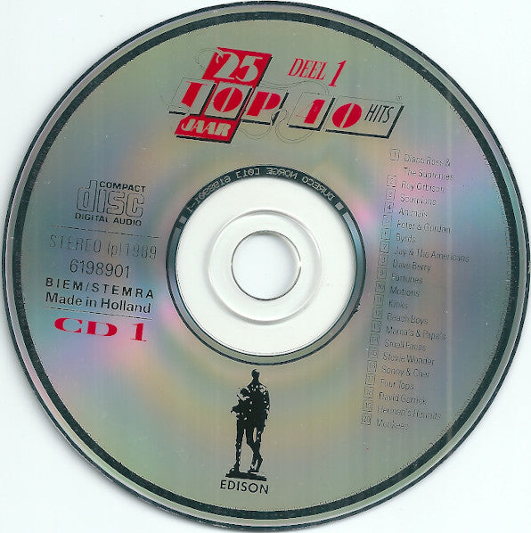 Various : 25 Jaar Top 40 Hits - Deel 1 - 1965-1968 (Compilation)