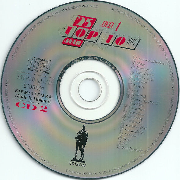 Various : 25 Jaar Top 40 Hits - Deel 1 - 1965-1968 (Compilation)
