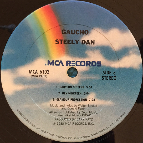 Steely Dan : Gaucho (LP,Album,Club Edition)
