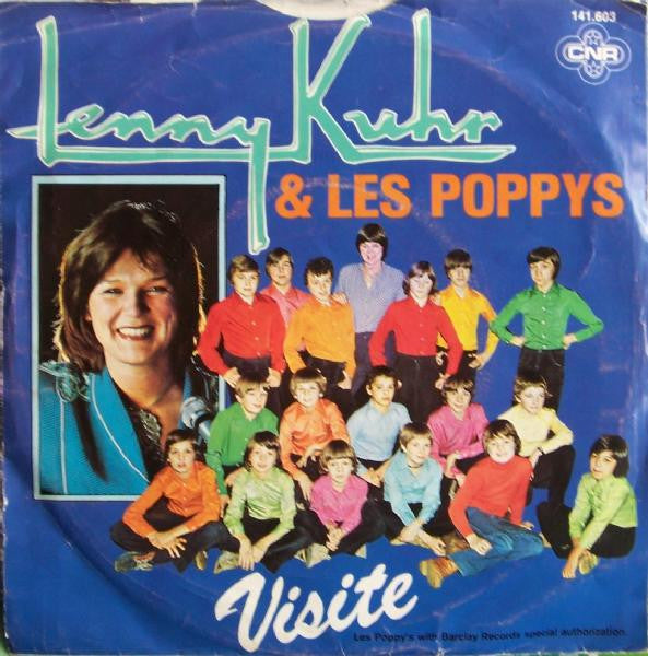 Lenny Kuhr & Poppys : Visite (7",45 RPM,Single)