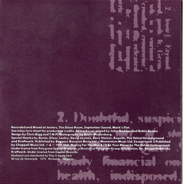 Wolfgang Press, The : Queer (Album)
