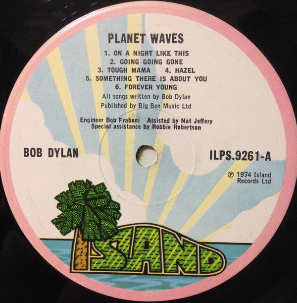 Bob Dylan : Planet Waves (LP,Album)