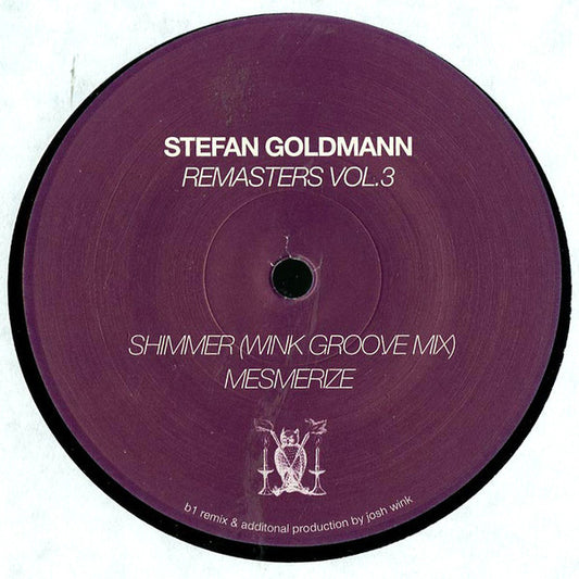 Stefan Goldmann : Remasters Vol.3 (12",33 ⅓ RPM,45 RPM)