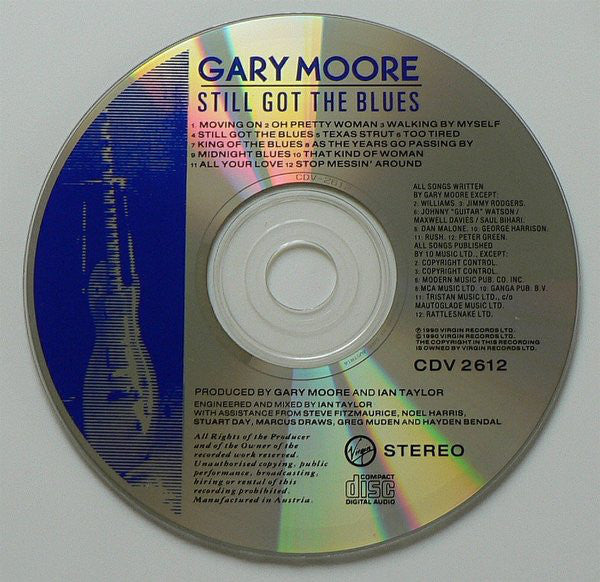 Gary Moore : Still Got The Blues (Album,Stereo)