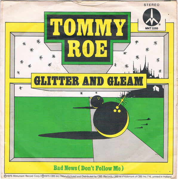 Tommy Roe : Glitter And Gleam (7",Single)