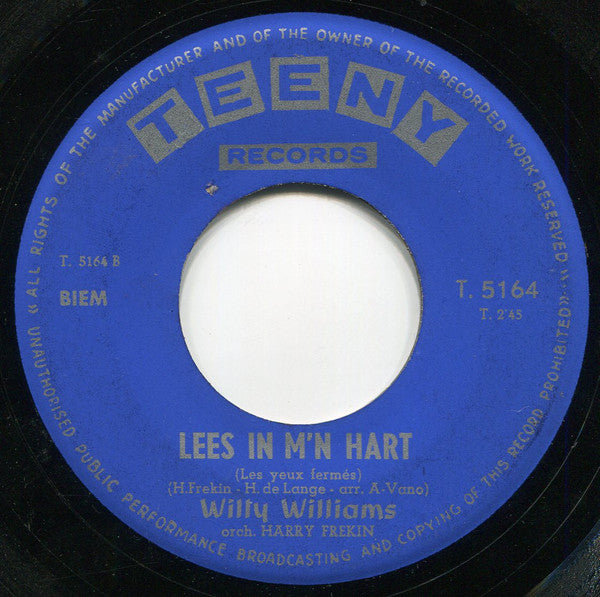 Willy Williams : Claudia (7",45 RPM,Single)