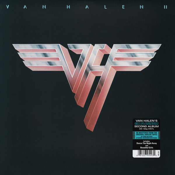 Van Halen : Van Halen II (LP, Album, RE, RM, 180)