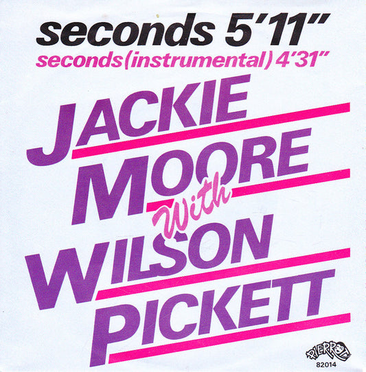 Jackie Moore And Wilson Pickett : Seconds (7",45 RPM,Single)
