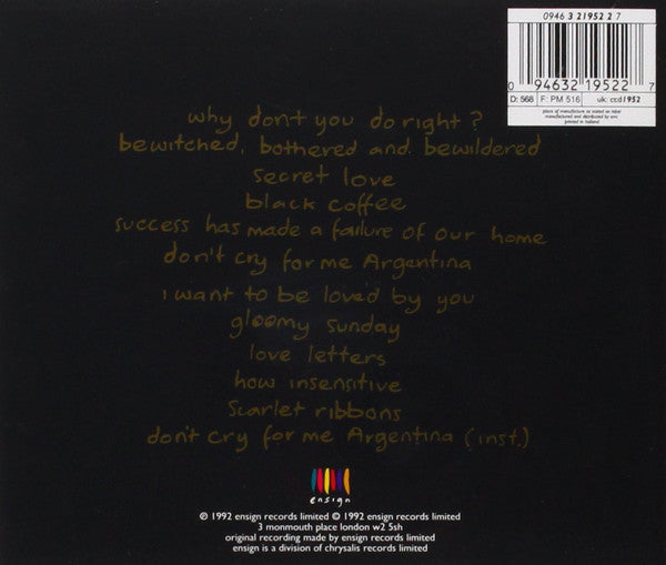 Sinéad O'Connor : Am I Not Your Girl? (Album,Reissue)