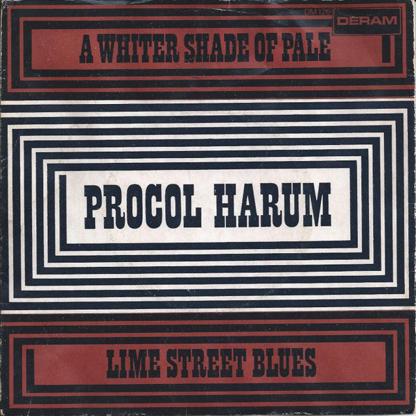 Procol Harum : A Whiter Shade Of Pale (7",Single)