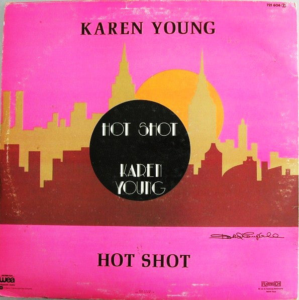 Karen Young : Hot Shot (12",45 RPM,Maxi-Single,Stereo)