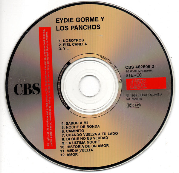 Eydie Gormé Y Trio Los Panchos : Eydie Gormé Canta En Español Con Los Panchos  (Album)